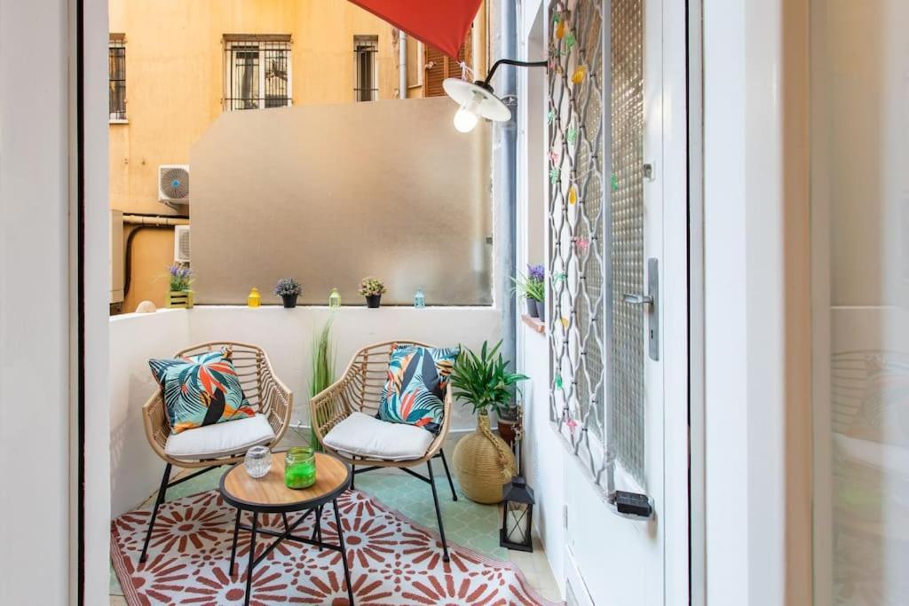 C6 - Studio Rue Felix Faure 2 Min Palais Festivals - Ac & Balcony Канни Екстер'єр фото